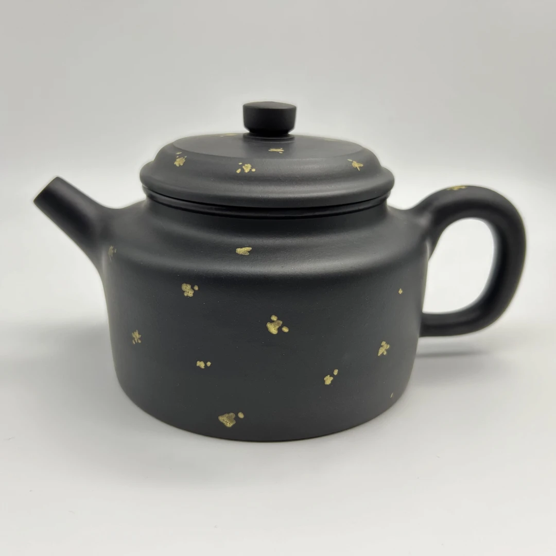 《焐灰洒金德钟》【0添加无碳酸钡】红皮龙洒金焐灰德钟