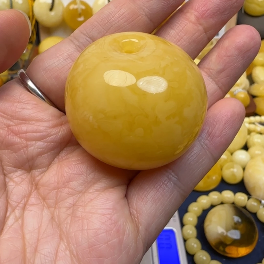 蜜蜡未镶嵌颈饰天然蜜蜡