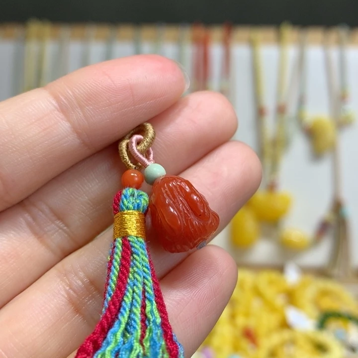 南红玛瑙未镶嵌珠宝半成品配饰