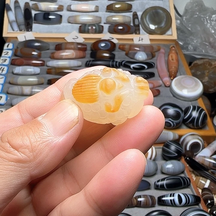 未镶嵌吊坠(不含链)玛瑙/玉髓