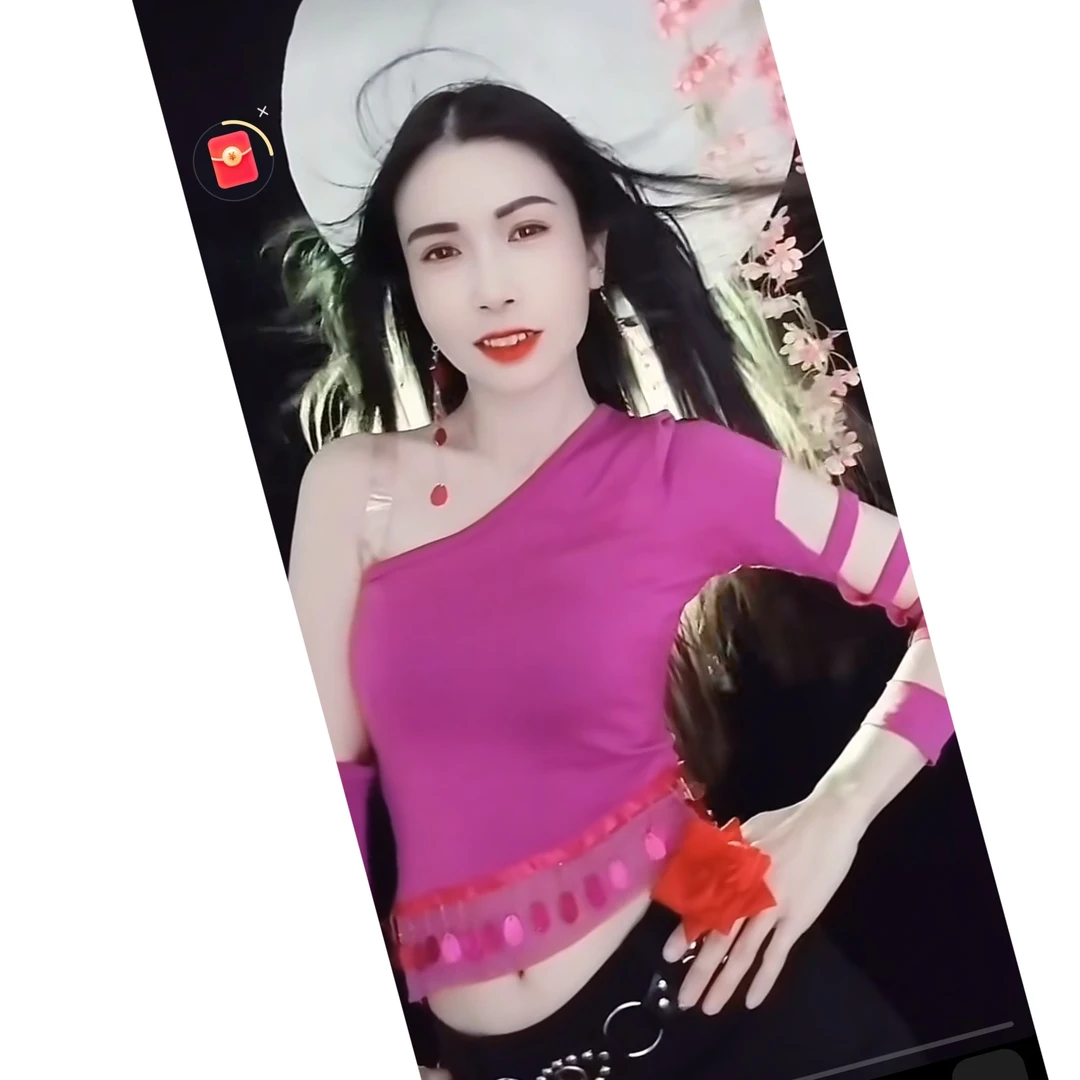 网舞慢摇夏季飘逸性感上衣修身显瘦网红（各种颜色）短款紧身时尚