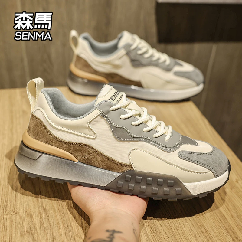SENMA/森马秋季男款2025新款爆款官方正版男鞋休闲鞋高档男士潮鞋