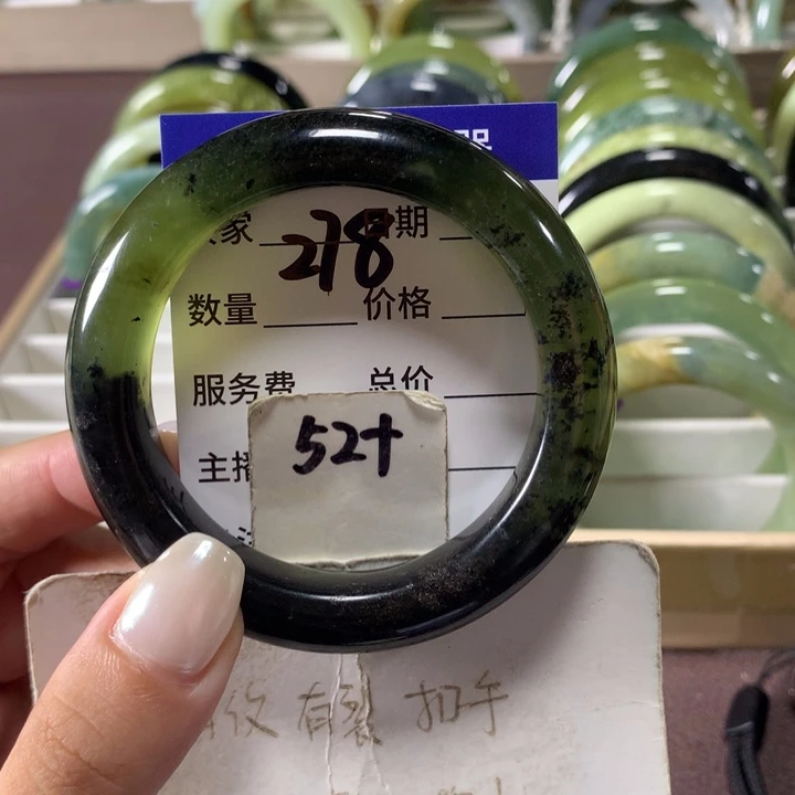 未镶嵌蛇纹石玉手镯278