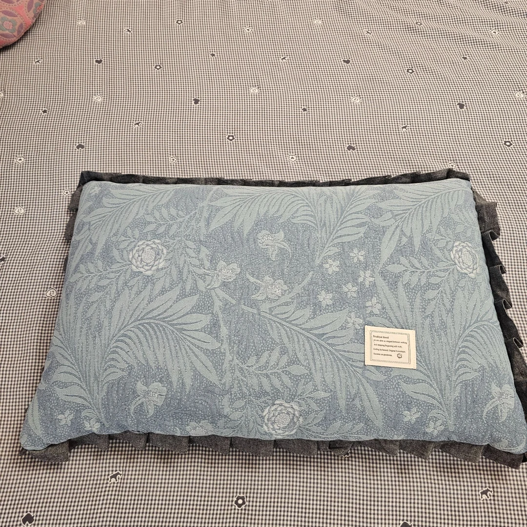 【海洋之叶】双层纱荞麦枕（40*60cm）