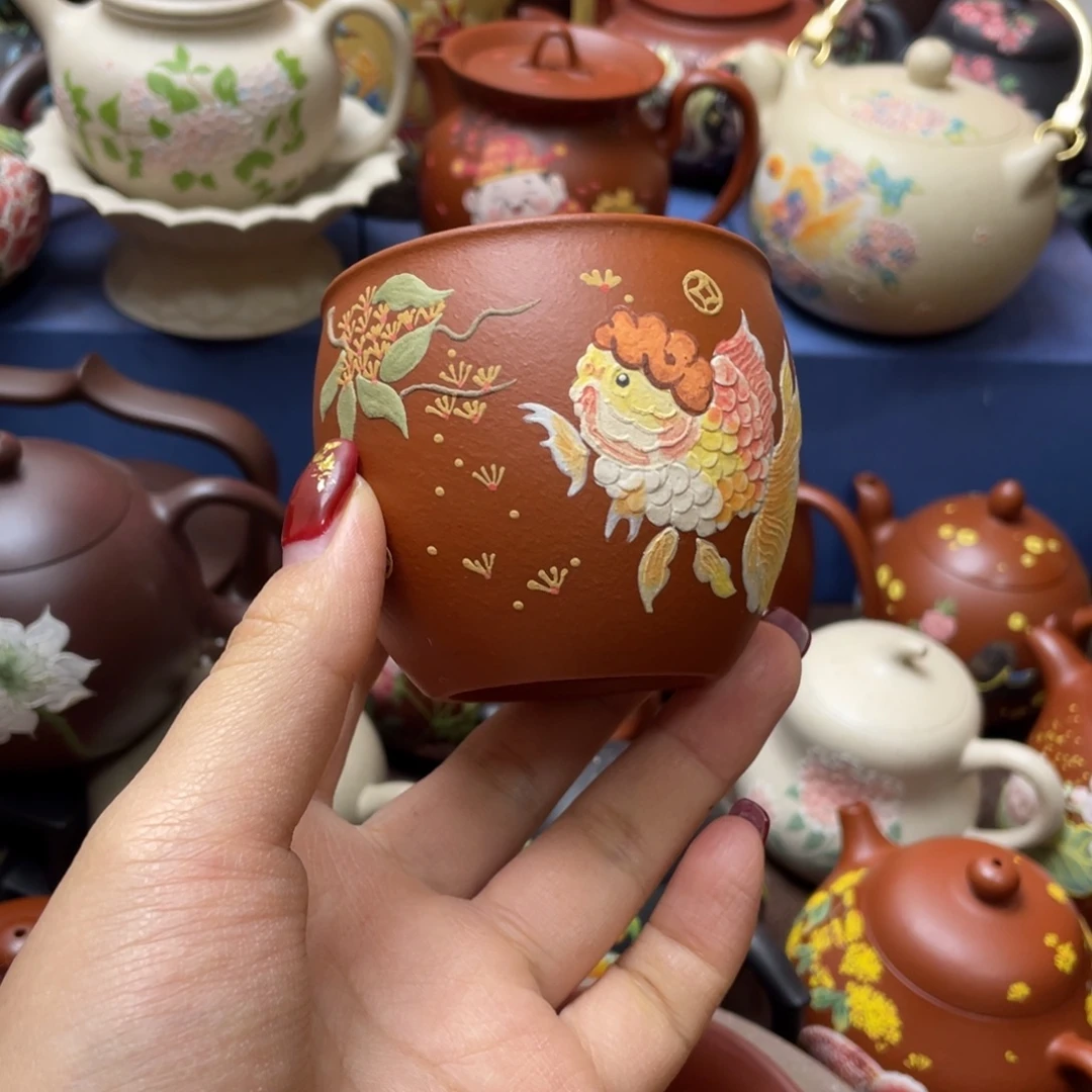 茶杯紫砂紫砂主人杯150cc