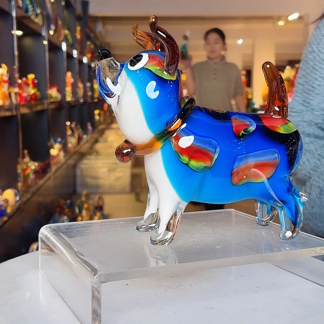 琉璃手工艺品琉璃花开的时候