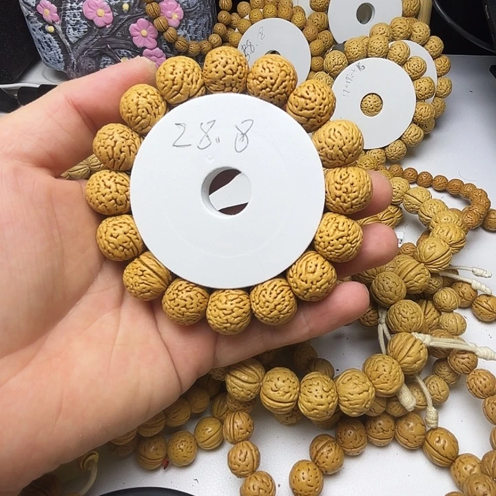 吊坠龙脊菩提大磨盘 桃核