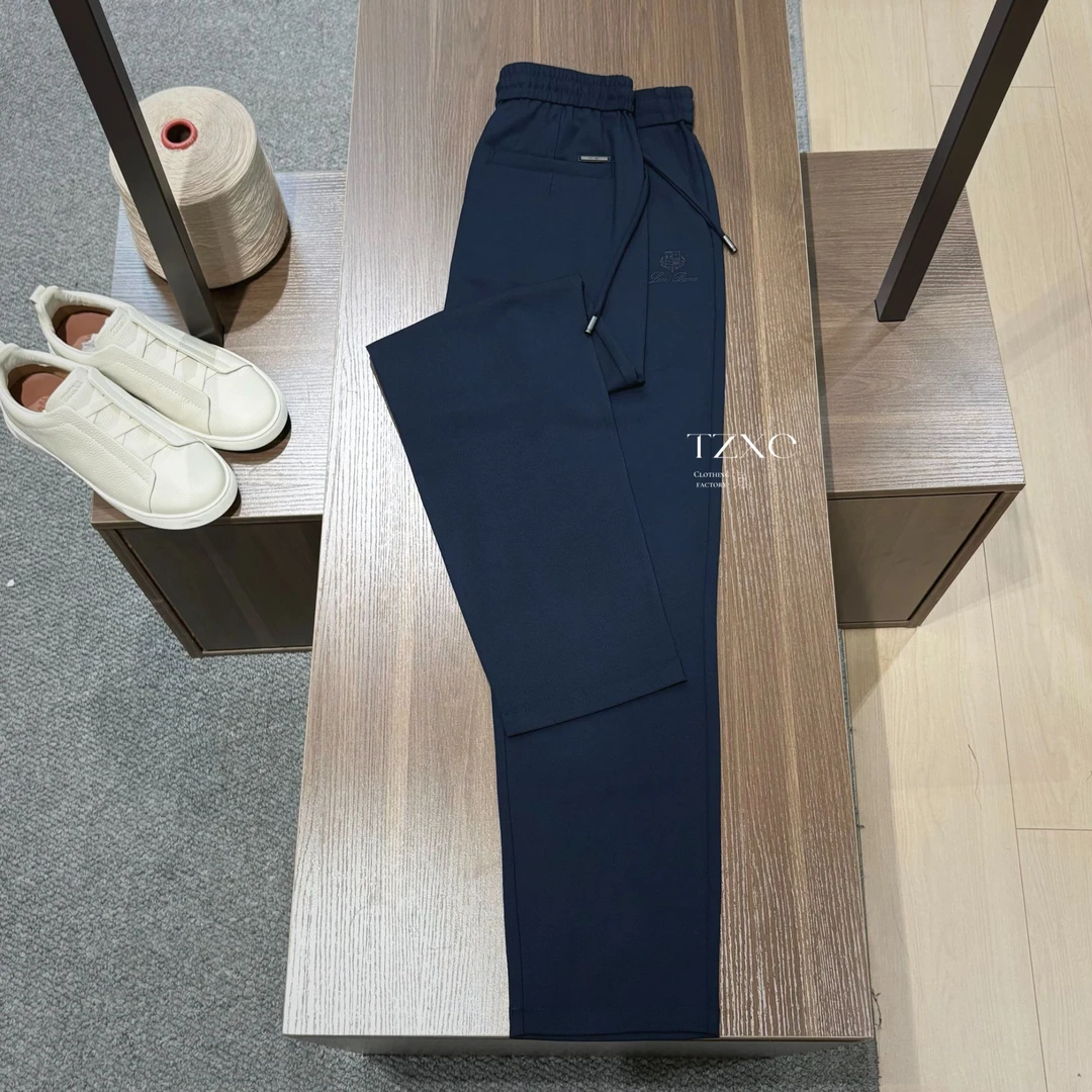 【33807-B】2025年春夏款 男士直筒百搭简约运动舒适休闲裤