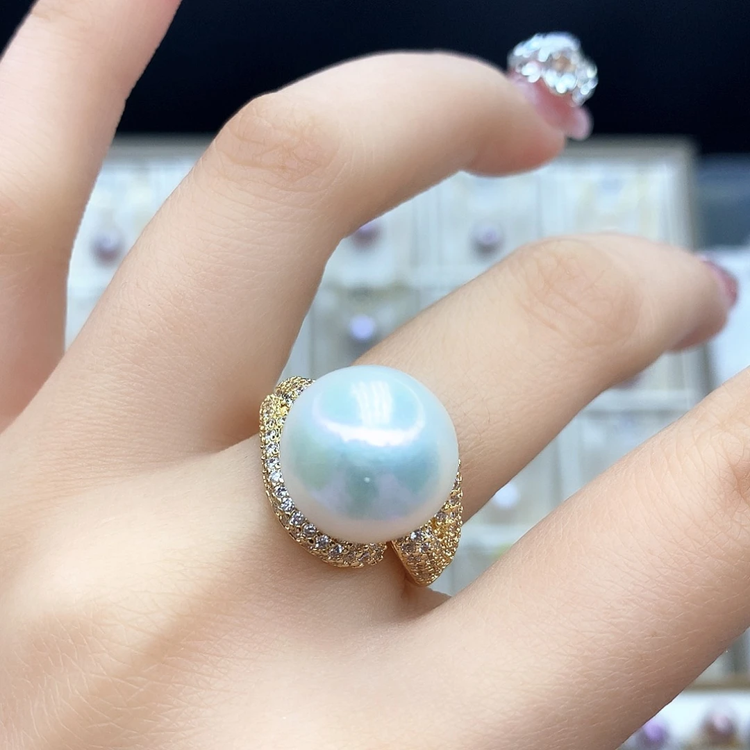 淡水珍珠颈饰合金