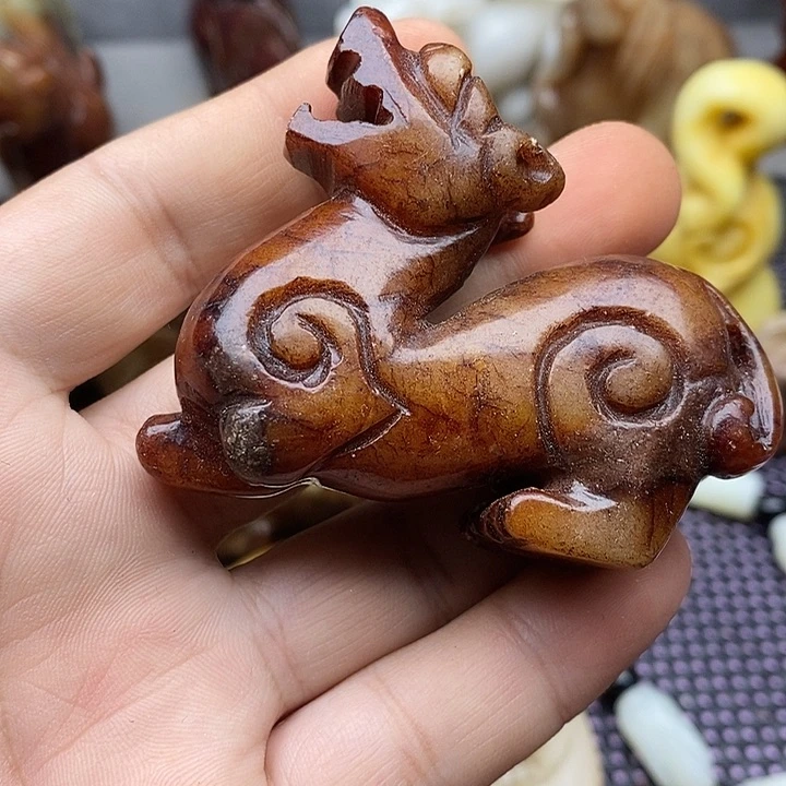 未镶嵌蛇纹石玉颈饰