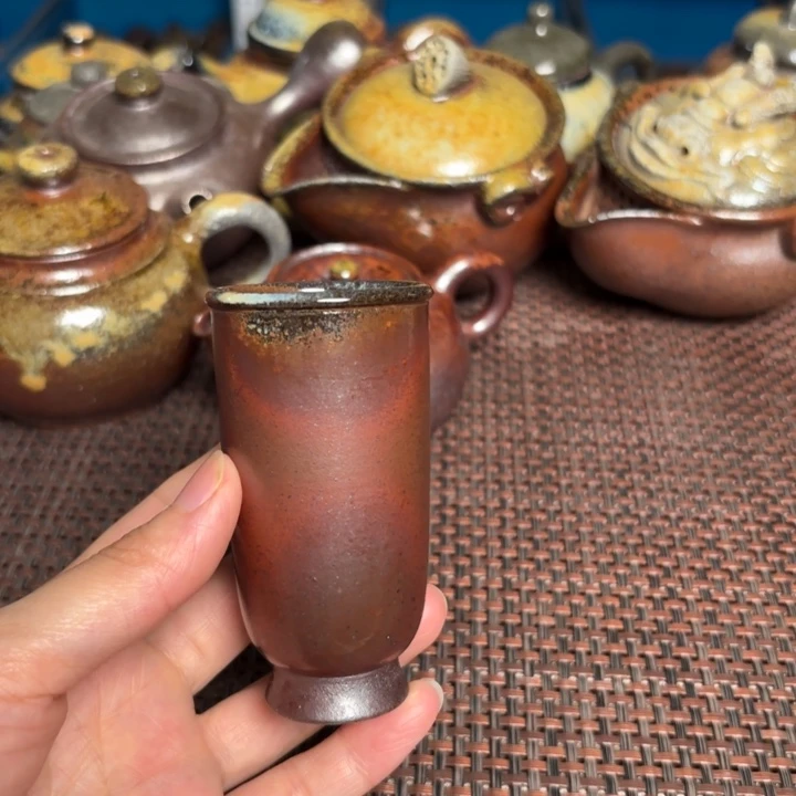茶杯紫砂小闻香杯80