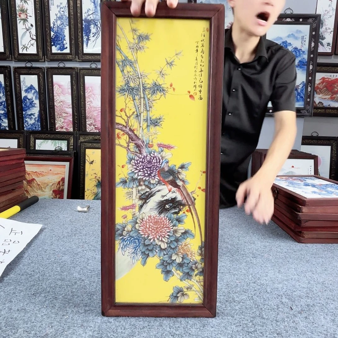 摆件景德镇陶瓷瓷板画