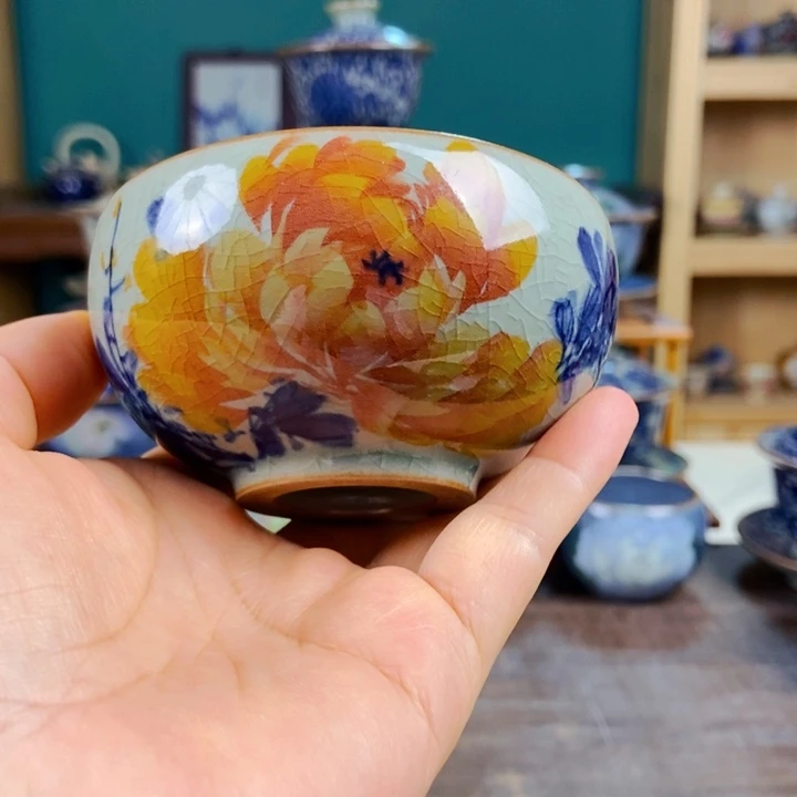 瓷片手工制作工艺精湛等特点