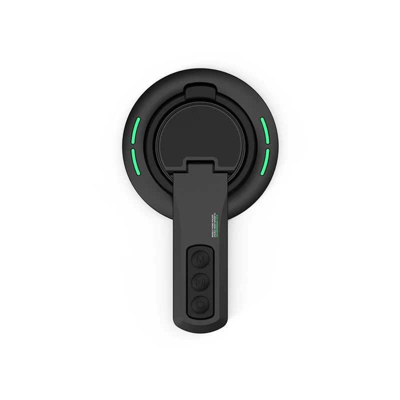 新款双面磁吸解压指环手机支架360°旋转硅胶支架 锌合金支架便携