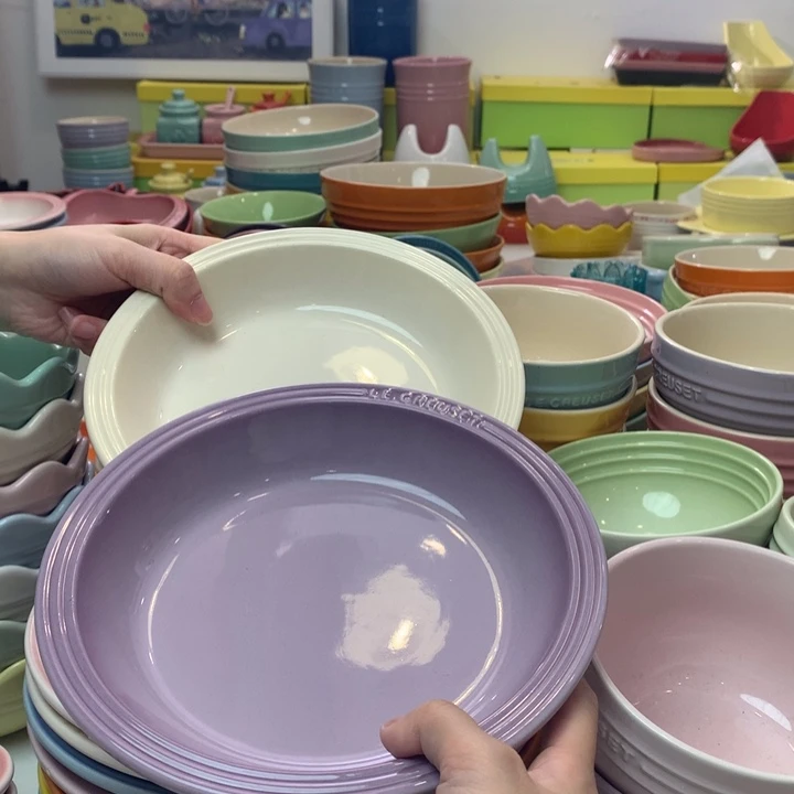 瓷片微瑕8英寸大草帽2只