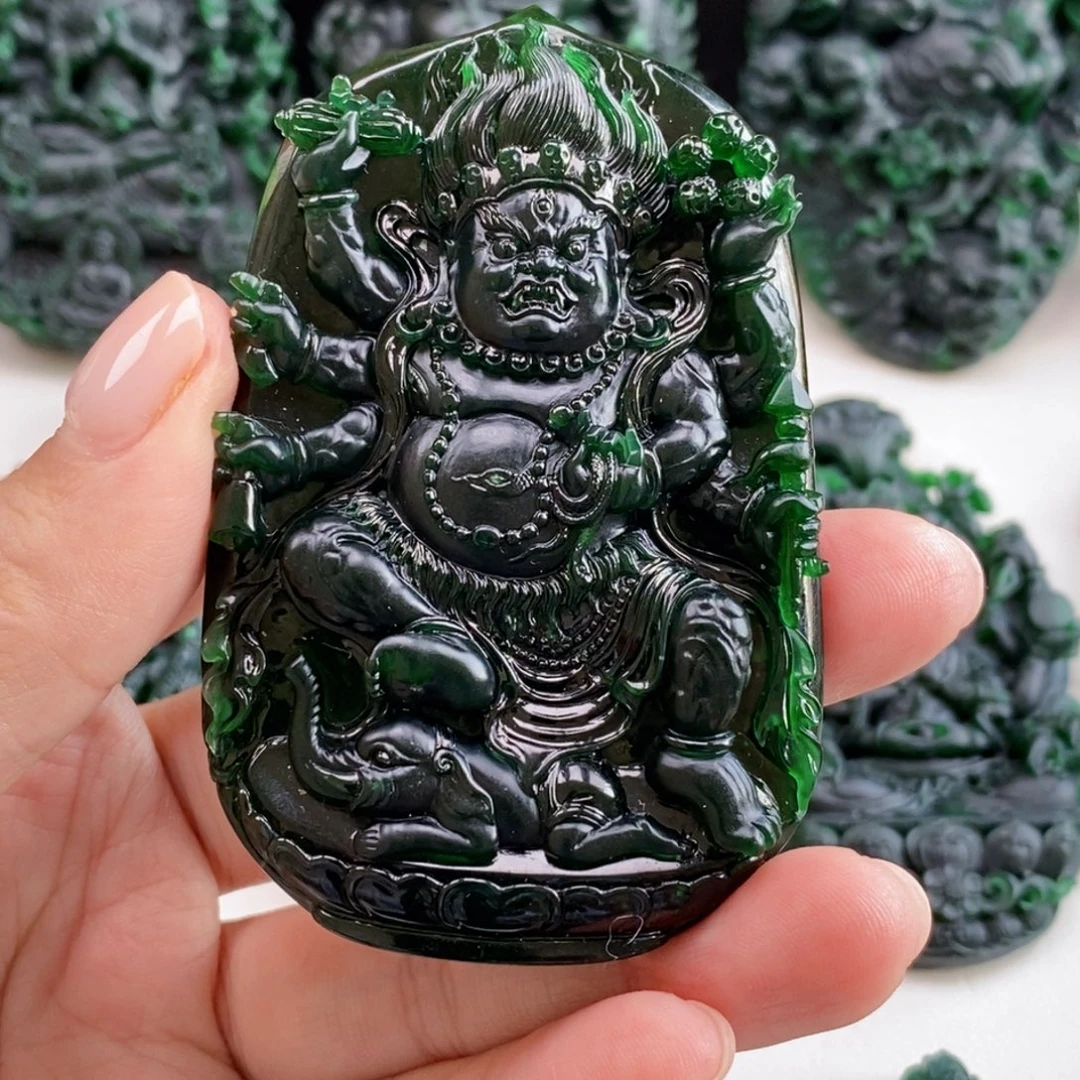 红***哥定制翡翠未镶嵌大黑天