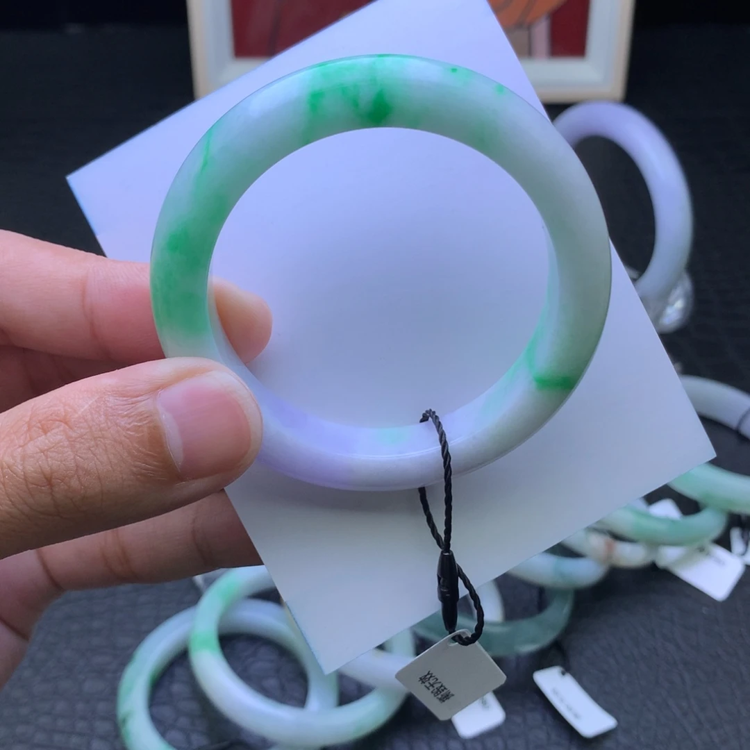 未镶嵌手镯翡翠成品