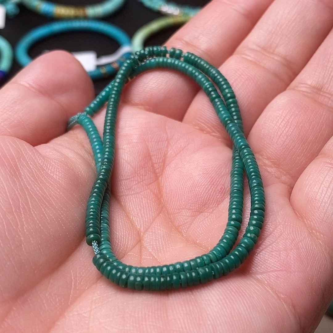 绿松石未镶嵌直切