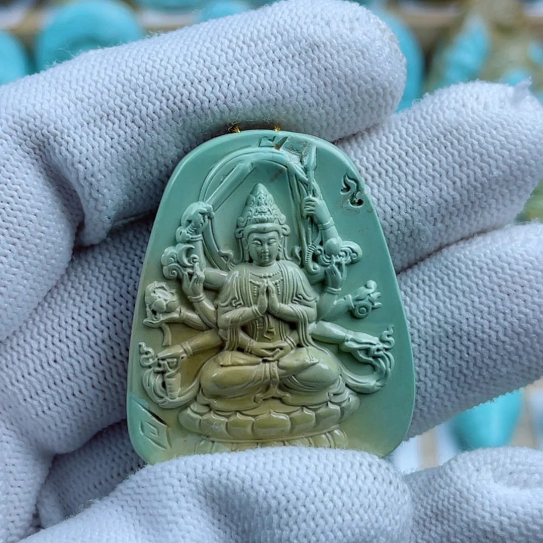 绿松石未镶嵌珠宝奇石