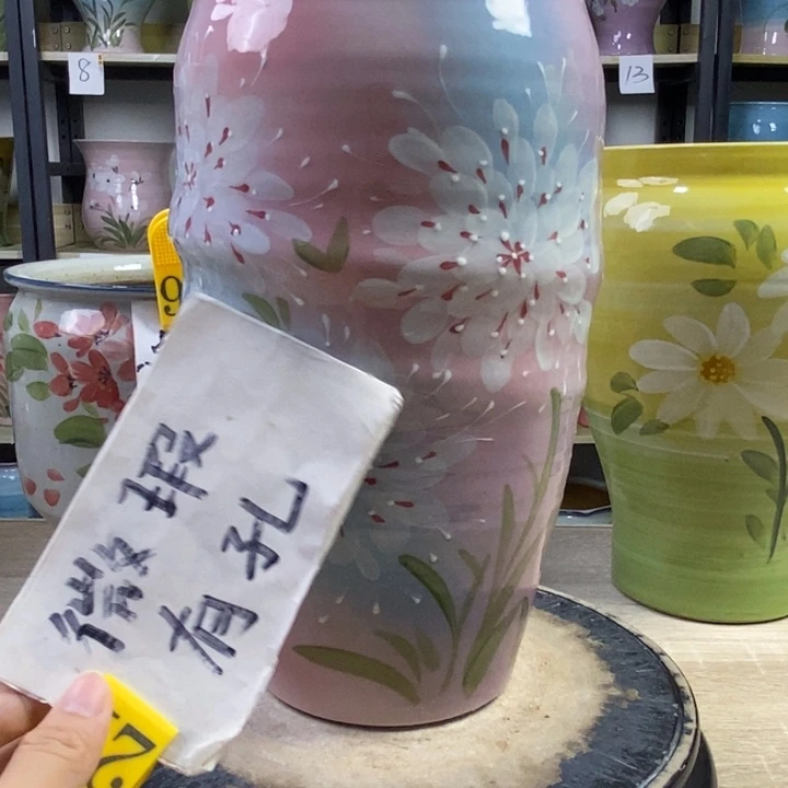 景德镇高温陶瓷花盆