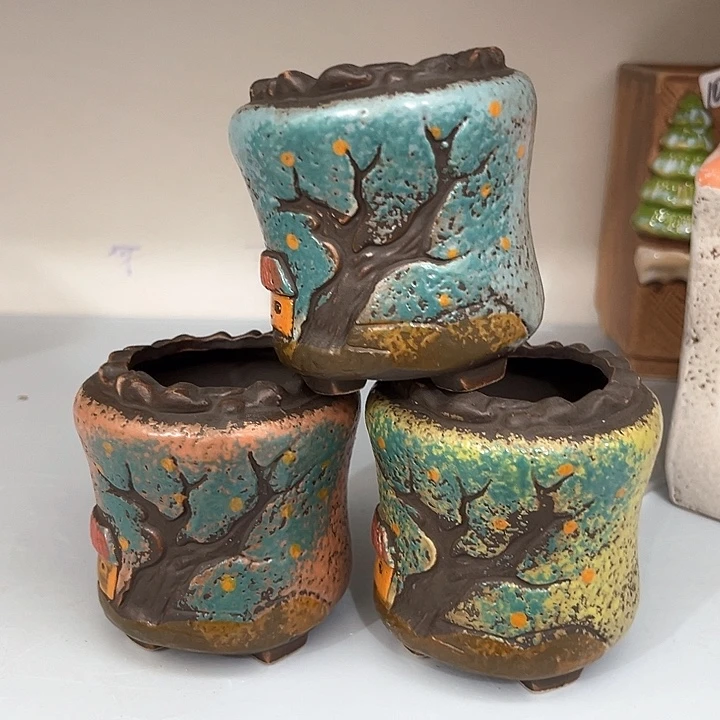 红陶粗陶花盆粗陶花盆