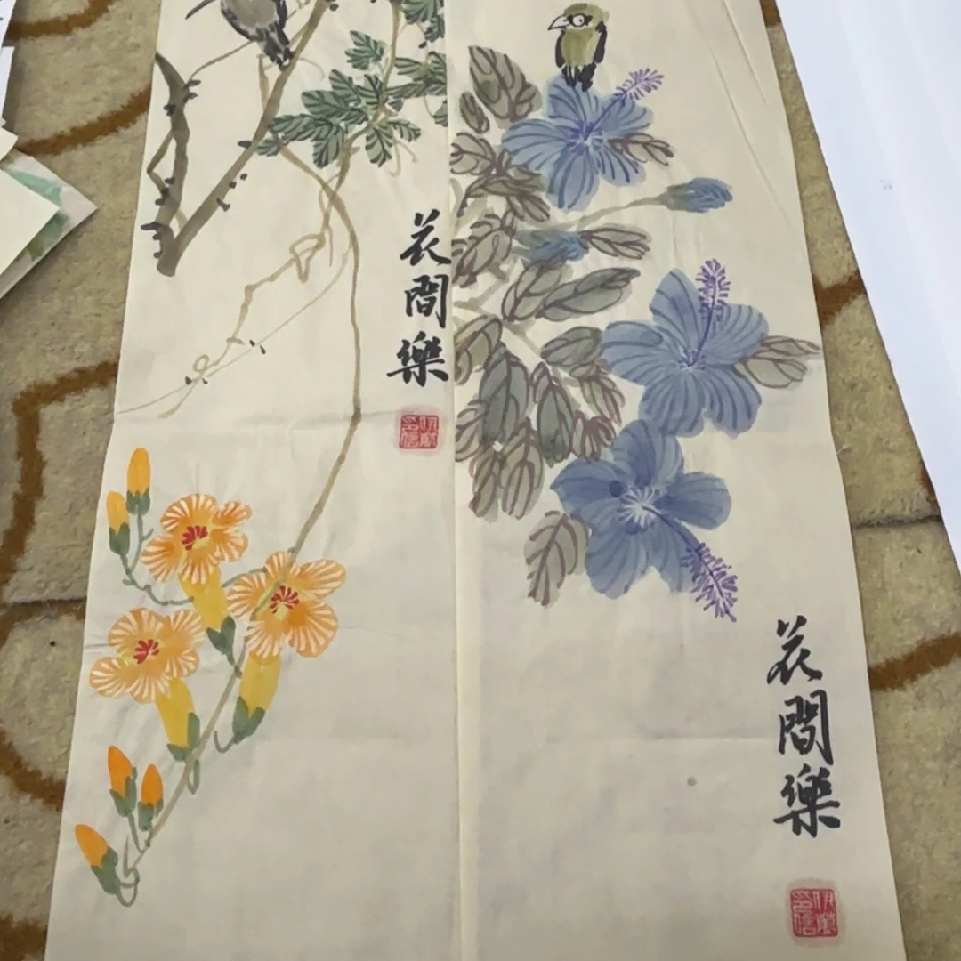 国画伊万老师作品刘