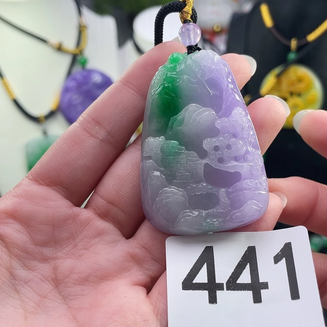 吊坠(赠链)未镶嵌翡翠