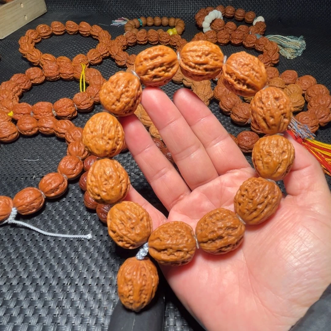 文玩核桃吊坠珊瑚纹百财20