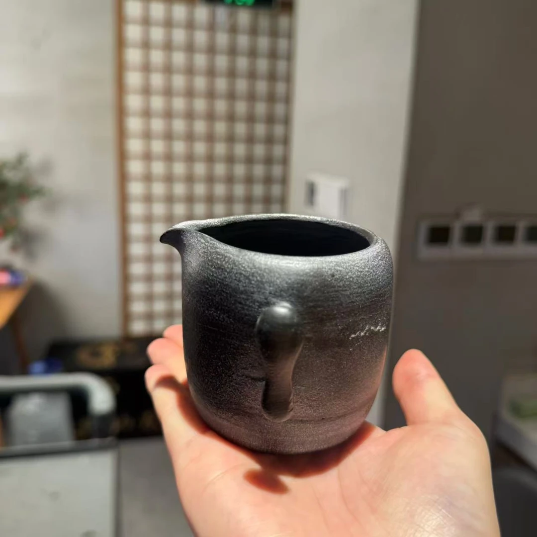 一盏雲—茶周边-冰碛岩双耳公道杯
