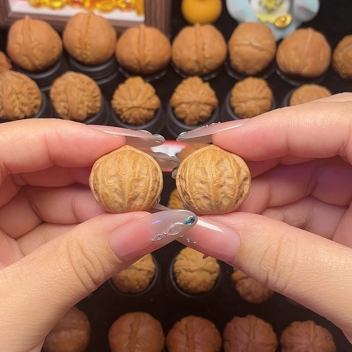 文玩核桃吊坠19号桃心宫灯