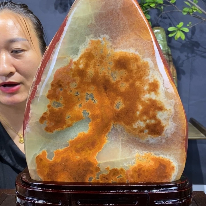 石材精品古青石摆件