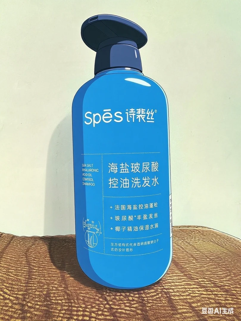 海盐玻尿酸控油洗发水600ml