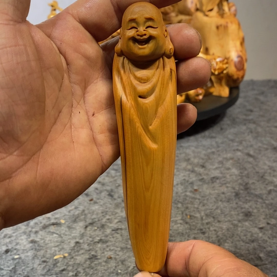 柏木（崖柏）木雕工艺品摆件家居装饰手把件