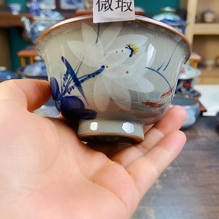 瓷片手工制作工艺精湛等