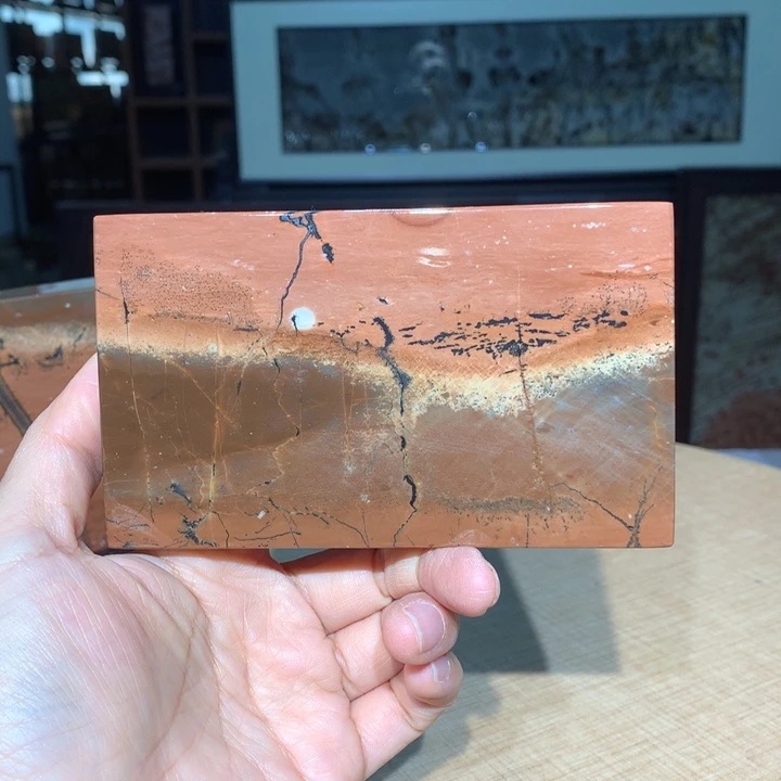 广西国画石摆件，观赏收藏