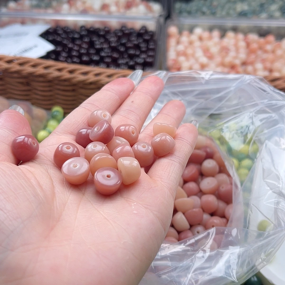 白玉菩提吊坠q12mm/50+10颗