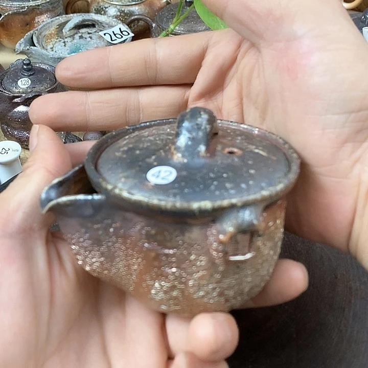 手工粗陶、柴烧茶器