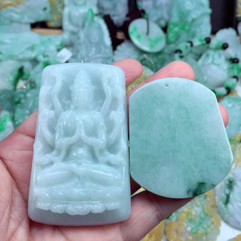【闪购商品】翡翠吊坠(不含链)未镶嵌在****敏