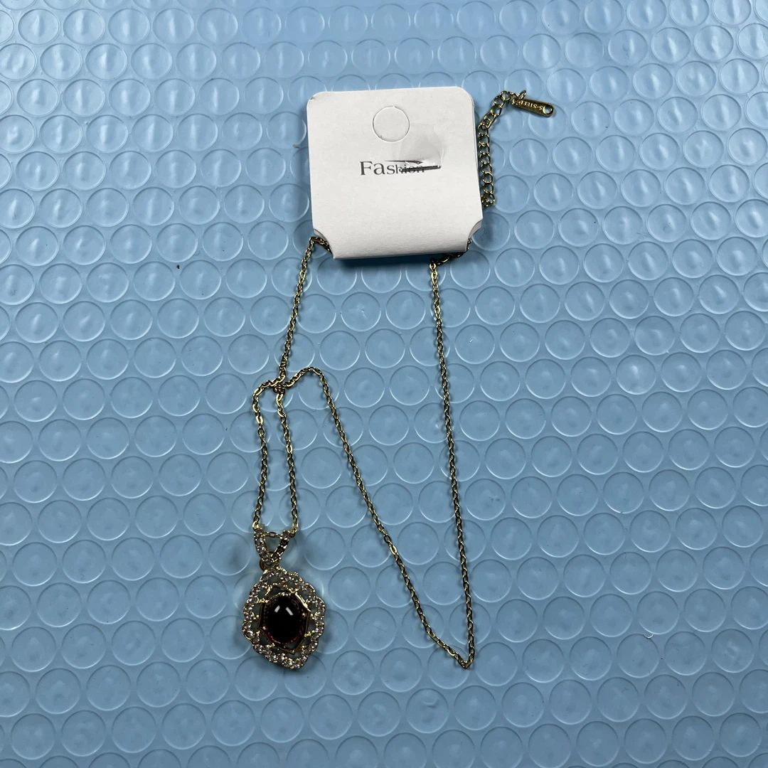 铜合金锆石项链  A 53 精品项链首饰 无礼盒