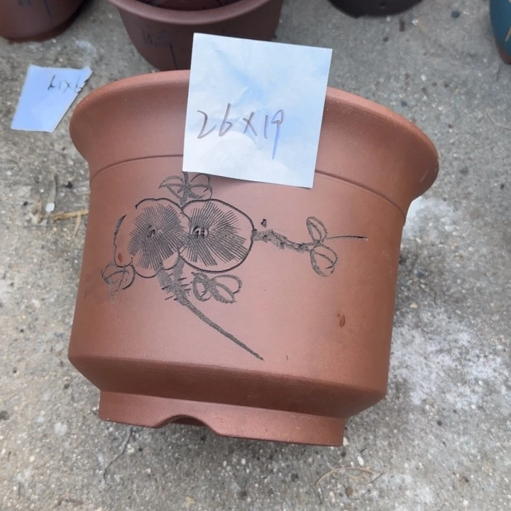 紫砂花盆特价商品