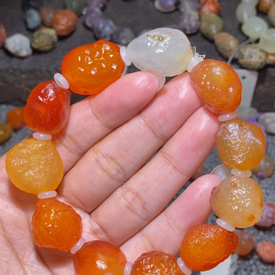 玛瑙/玉髓未镶嵌珠宝半成品