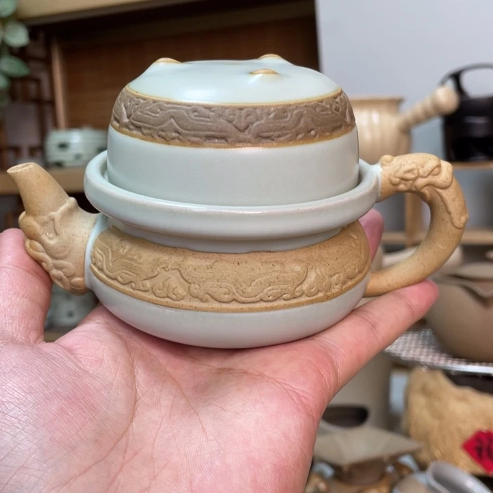 壶老段烧陶瓷茶器