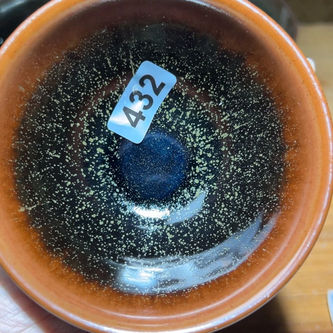 *****茶盏全手工原矿原釉建盏