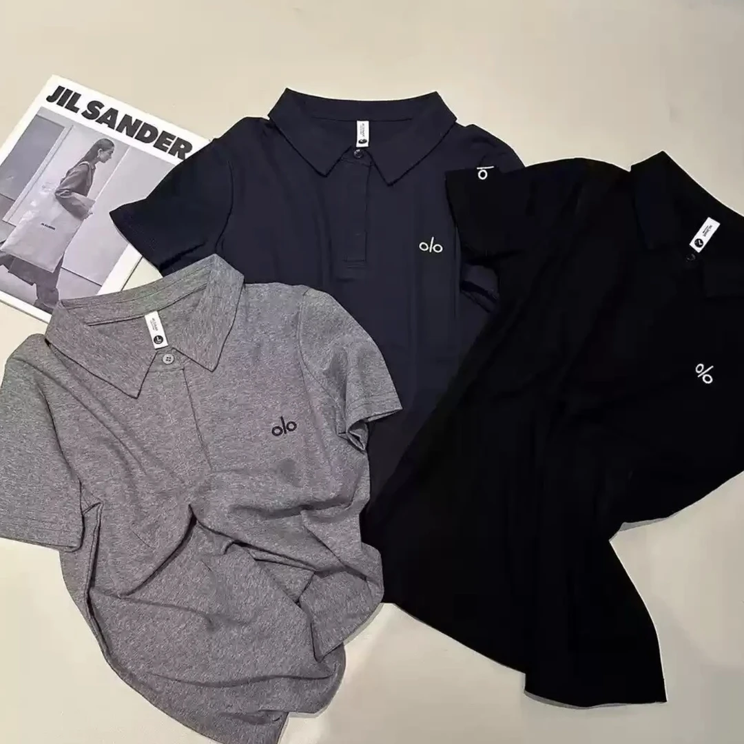 《优麦汇》Y5787春夏衬衫领设计感时尚百搭短袖显瘦上衣款女