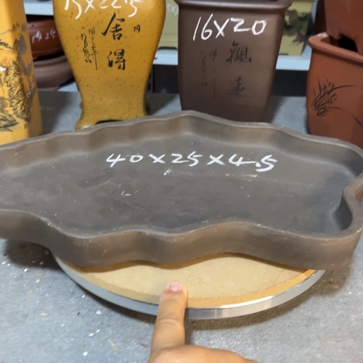 紫砂花盆宜兴紫砂