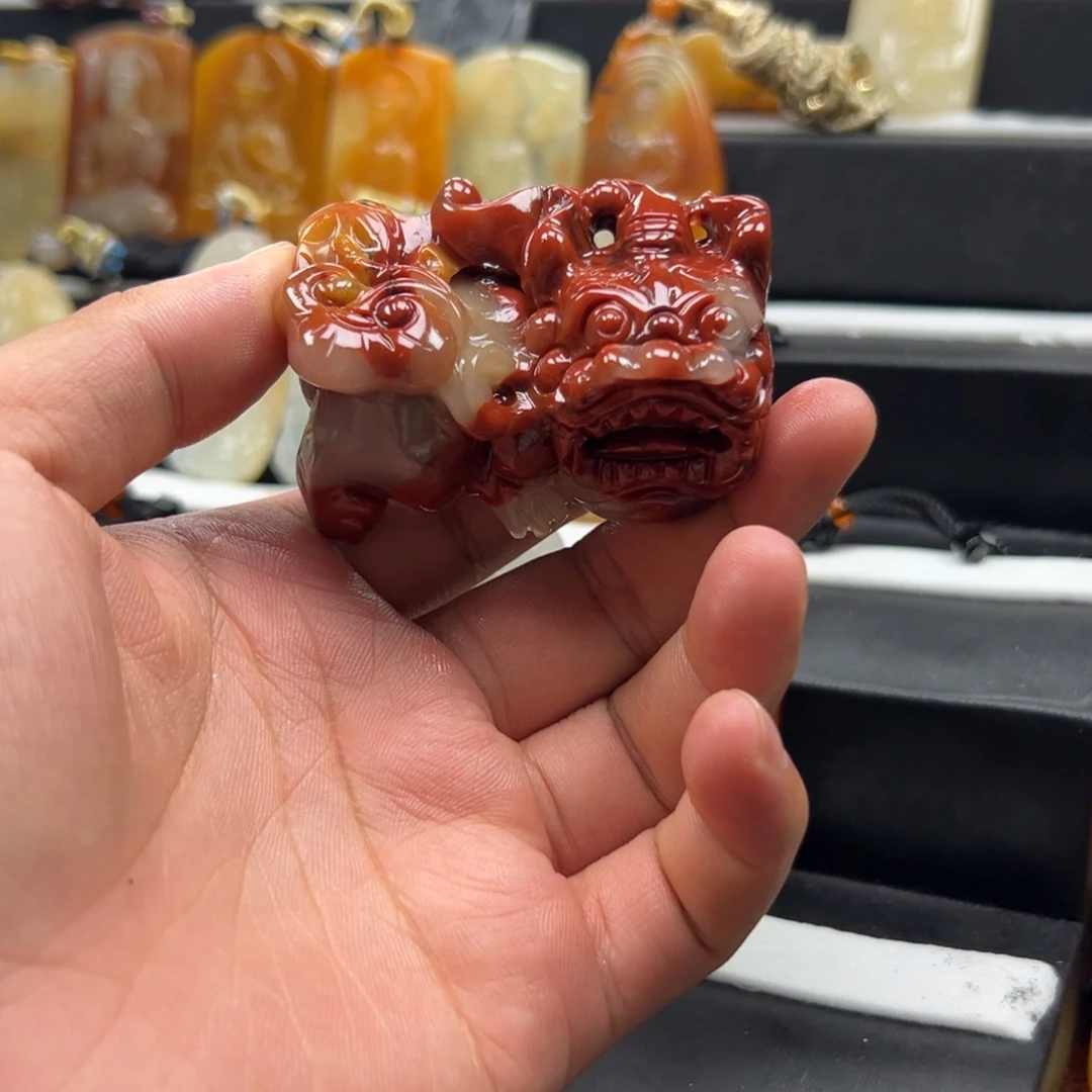 石英质玉（黄龙玉）未镶嵌多样性发货，发其一