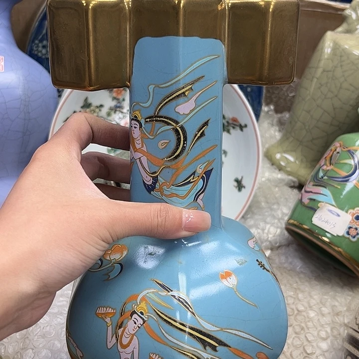 瓷片瓷器摆件 瓷器摆件