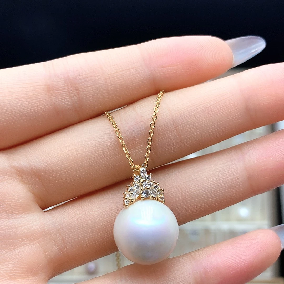 淡水珍珠合金颈饰