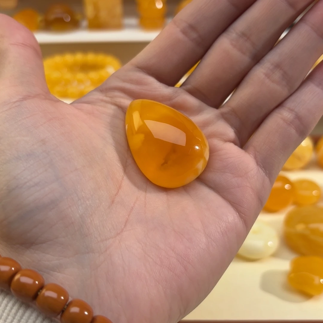 琥珀未镶嵌裸石琥珀蜜蜡