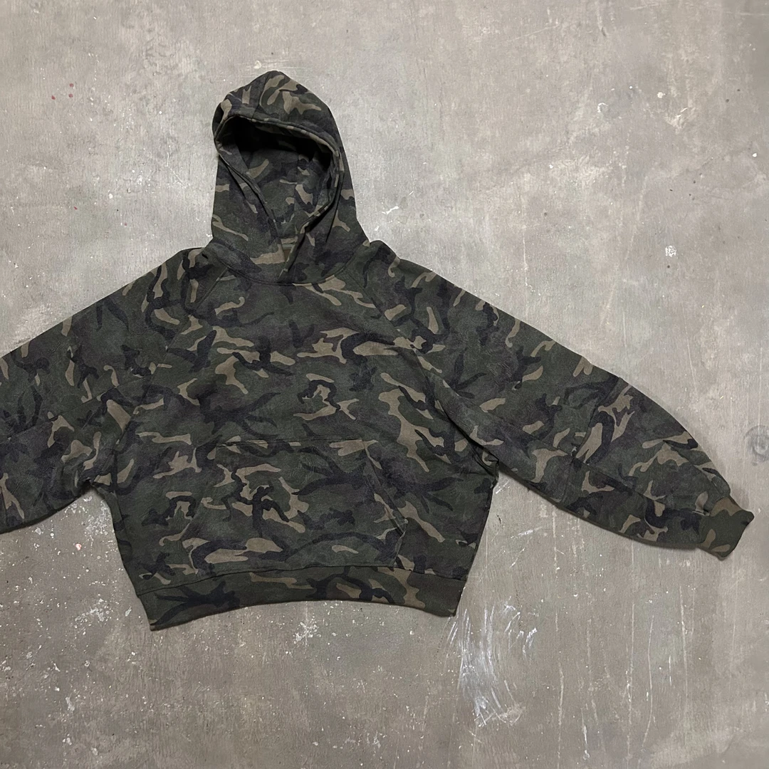 LIFEGOESON25AW Camo Hoodie “野鹅”系列迷彩连帽卫衣 宽版